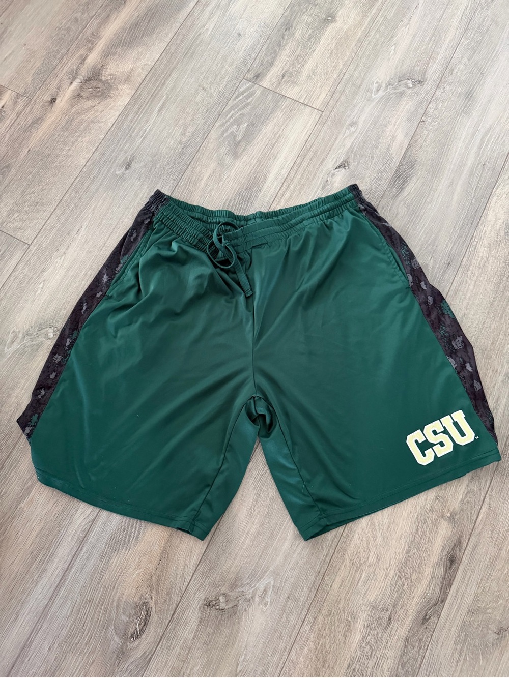 Campus Heritage Dark Green CSU Athletic Shorts